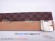 Perfect Replica Louis Vuitton Brown Leather Belt With White Buckle (4)_th.jpg